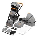 Lionelo Kinderwagen AMBER 2-in-1 Kombikinderwagen in grau ++ Retoure ++ #MWU_109