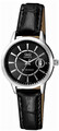 Damen Armbanduhr Frauenuhr mit Datum 3ATM Analog Quarz Kunstleder Q&Q by Citizen