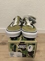 Vans Old Skool 36 DX Bape Green ABC Camo US10.5 DSWT