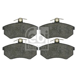 1x ORIGINAL® Febi Bilstein 16318 Bremsbelagsatz, Scheibenbremse Vorne, exkl.