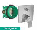 Hansgrohe Unterputz Vivenis Wannenarmatur Duscharmatur 75415000 Chrom Set iBox