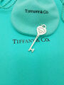 Authentische Rückkehr zu Tiffany & Co. Herz Silber 40 mm oder 1,5" Schlüsselanhänger/Charm