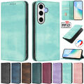 Wallet Flip Ledertasche Hülle für Samsung A05S A15 A16 A36 A56 A55 A35 A54 A14