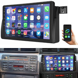 1+32GB 9" Android 13 Autoradio GPS Navi WiFi MP5 BT für BMW 3er E46 1999-2005