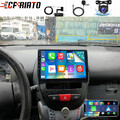 DAB+ 2+64G Android 13 GPS Für Toyota Aygo Citroen C1 Peugeot 107 Autoradio KAM