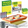 MANN INSPEKTIONSPAKET passend für 1.2/1.4 TSI VW POLO 6R SKODA FABIA 3 AUDI A1