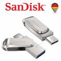 SanDisk Dual Drive Luxe USB Type-C SDDDC4 USB Stick Android Samsung iPAD MACBOOK