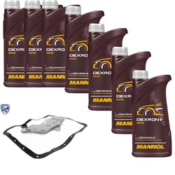 7 L MANNOL Dexron II VAICO Getriebeölfilter für Subaru Legacy III Station Wagon