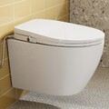 Hänge Dusch Wand WC Taharet Bidet Toilette Spülrandlos + Soft-Close Deckel OVP.