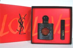 Yves Saint Laurent Black Opium 30ml Eau de Parfum + Mascara Geschenkset NEU 