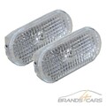 ATEC 2x BLINKER OVAL WEIß LINKS RECHTS FÜR VW MULTIVAN BUS T5 TRANSPORTER BUS T5