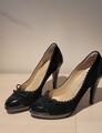 Pumps Stilletto Peter Kaiser Gr. 39 Schwarz