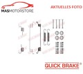 BREMSBACKEN ZUBEHÖRSATZ TROMMELBREMSE QUICK BRAKE 105-0672 A FÜR DACIA SANDERO