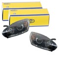 2x MAGNETI MARELLI HALOGEN SCHEINWERFER SATZ passend für RENAULT MEGANE