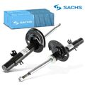 2x ORIGINAL SACHS GASDRUCK STOßDÄMPFER VORNE FÜR PEUGEOT 207 WA WC WD WK 06-15