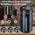 380ml Auto Ultraschall Luftbefeuchter LED Öle Aromatherapy Diffusor Humidifier