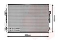 VAN WEZEL 30005605 Kondensator Klimaanlage Klimakondensator +Trockner