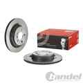 2X BREMBO BREMSSCHEIBEN 300mm INNENBELÜFTET HINTEN PASSEND FÜR BMW 1 2 X1 X2