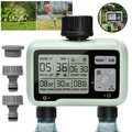 Bewässerungscomputer Garten Wasser Zeitschaltuhr Digital Programmierbarer IPX5