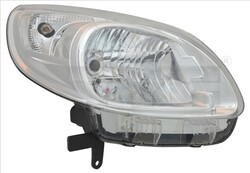 TYC Hauptscheinwerfer 20-14905-15-2 für KANGOO RENAULT BOP KW0 BE FW0 2 TCe 115