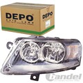 DEPO H1 H7 SCHEINWERFER LINKS MIT BLINKLICHT PASSEND FÜR AUDI A6 |