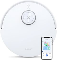Ecovacs Robotics Deebot T10 Saug-/Wischroboter [260 Minuten, 0,44 Liter] weiß