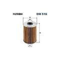 1x Ölfilter FILTRON OM 516 passend für ISUZU MERCEDES-BENZ O&K STEINBOCK