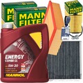 MANN FILTERSET+MANNOL 5W30 ÖL für 2.0 TDI für VW TIGUAN PASSAT SKODA KODIAQ