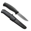 Morakniv Companion HD - Heavy Duty Messer mit rostfreier Klinge, schwarz, 13158