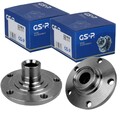 2X GSP RADNABE VORNE BEIDSEITIG HINTEN PASSEND FÜR AUDI A4 A6 SKODA SUPERB VW