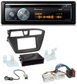 Pioneer MP3 DAB USB CD Bluetooth Autoradio für Hyundai i20 (2014-2020)