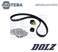KD038 ZAHNRIEMEN-SATZ KIT SET + WASSERPUMPE DOLZ FÜR CITROËN C5 III,JUMPY,C4 I
