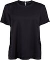Esprit - Damen Blusenshirt - kurzarm - schwarz - 100% Viskose - GR. M -neuwertig