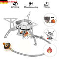 Campingkocher Gaskocher Outdoor Butangas Kocher Gasherd Gasbrenner Faltbar NEU
