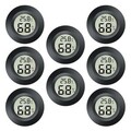 8x Mini Digital Hygrometer Thermometer Innen Luftfeuchtigkeitsmesser LCD