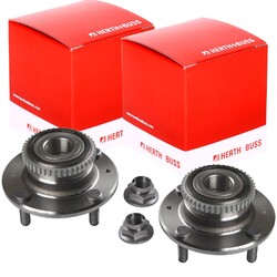 2X HERTH+BUSS RADLAGER-SATZ HINTEN passend für HYUNDAI ELANTRA MATRIX KIA CERATO