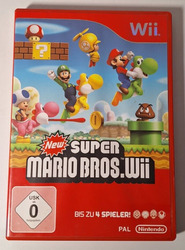 New Super Mario Bros - Nintendo Wii - Komplett - Sehr guter Zustand