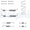 DELPHI Zubehörsatz Bremsbacken Trommelbremse Montagesatz Hinten LY1438