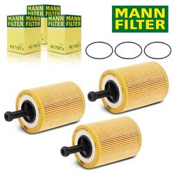 3x MANN FILTER HU 719/7X ÖLFILTER FÜR VW GOLF 4 5 PASSAT AUDI A4 A6 SEAT SKODA