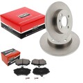 MAPCO BREMSSCHEIBEN + BELÄGE VORNE passend für VW GOLF 3 + PASSAT 35i + CADDY 2