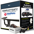 Anhängerkupplung WESTFALIA starr für SUBARU Forester +E-Satz Set NEU