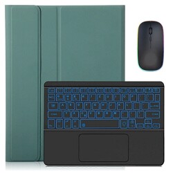 Schutzhülle für iPad Air 11 Zoll M3/M2 (2025/2024) mit QWERTZ Bluetooth Tastatur