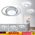22W LED Decken-Lampe Deckenleuchte DIMMBAR Wohnzimmer Flur Eingang Leuchte DE