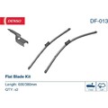Denso DF-013 Scheibenwischer für AUDI SKODA SEAT VW Wischblätter Wischgummi