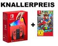 Nintendo Switch OLED Modell Mario-Edition (rot) + Super Mario Odyssey - NEU OVP