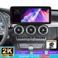 Kam+Für Mercedes-Benz C/GLC/V/X-Klasse W205 X253 64G Android 14 Autoradio Navi