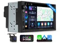 7" IPS 2DIN Android 14 Autoradio CarPlay Wireless Auto GPS WIFI6 DSP Bluetooth
