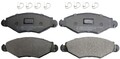 Denckermann Bremsbelagsatz, Scheibenbremse B110594 für PEUGEOT