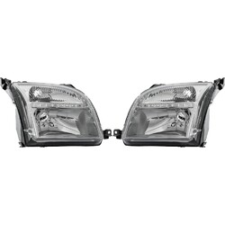 Scheinwerfer Set für Ford Fusion JU_ 1.4 Bj.02-12 1.6 Bj.02-08 Bj.04-12