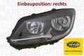 MAGNETI MARELLI 710301268204 Hauptscheinwerfer rechts Scheinwerfer für VW 